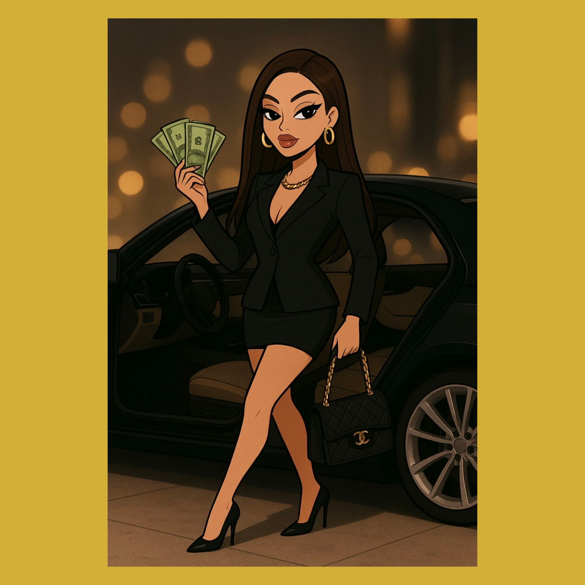 Champagne Luck Domination Spell